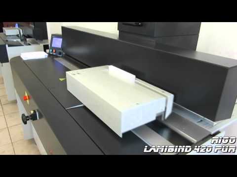 RIGO LAMIBIND 420 PUR Encolleuse semi-automatique à colle PUR