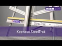 Coupeuse verticale manuelle KeenCut SteelTrak ST-210