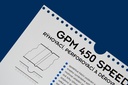 Raineuse + micro-perforeuse + perforeuse Automatique Cyklos GPM 450 AIRSPEED