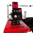 Presse à chaud pneumatique 2 plateaux SECABO TPD7 Smart x Laser