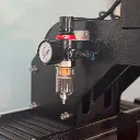 Presse à chaud pneumatique 2 plateaux SECABO TPD7 Smart x Laser