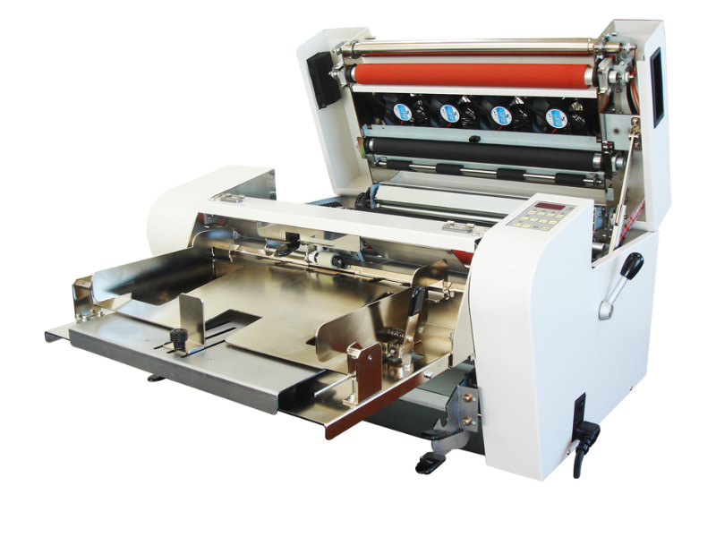 Plastifieuse automatique + coupe 2 côtés Lami Revo-T14