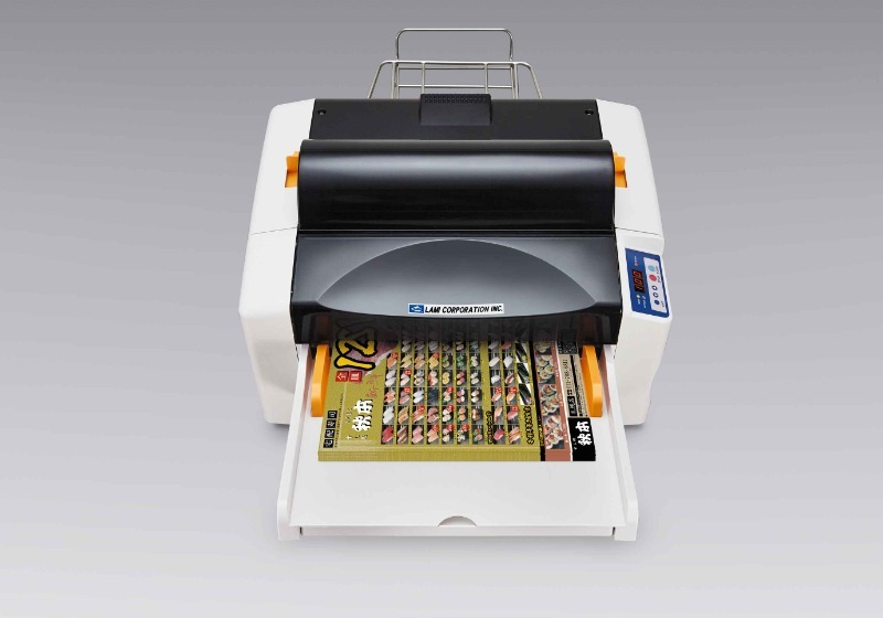 Plastifieuse automatique + coupe 2côtés Lami Revo Office