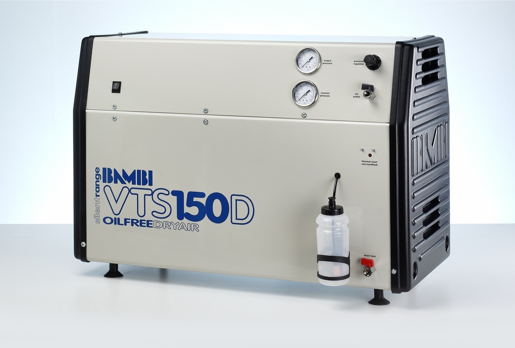 Compresseur insonorisé sans huile + AirDryer BAMBI VTS-150D