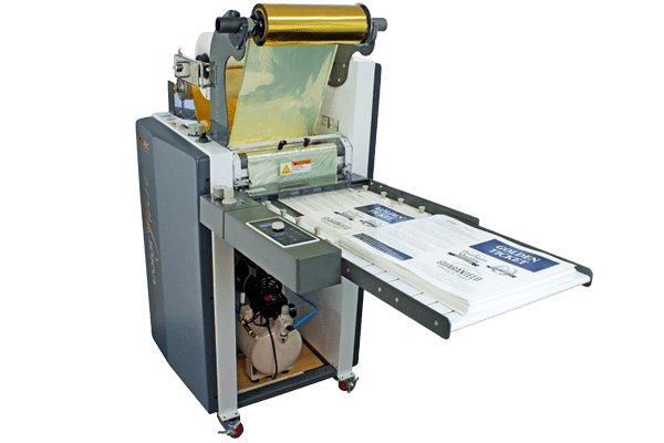 Pelliculeuse + dorure Semi-Automatique Intec CF1200