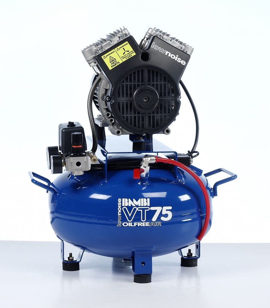 Compresseur insonorisé sans huile BAMBI VT-75