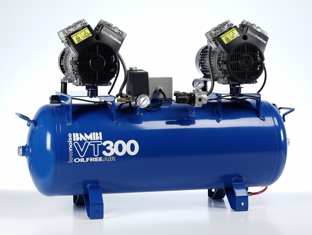 [VT300] Compresseur insonorisé sans huile BAMBI VT-300