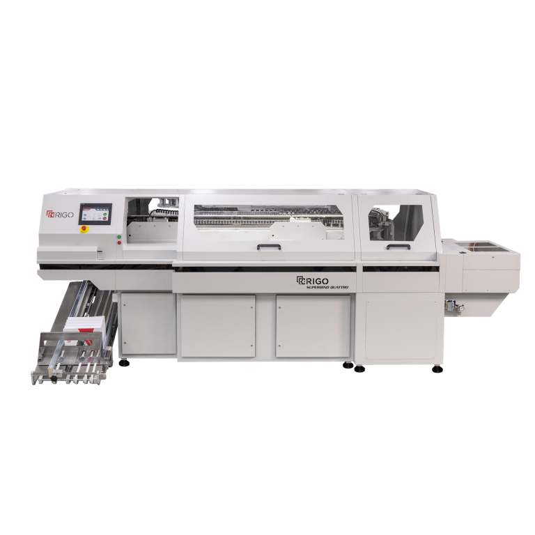 [9010136] RIGO Superbind Quattro EVA Automatic Perfect binder with 4 Clamps