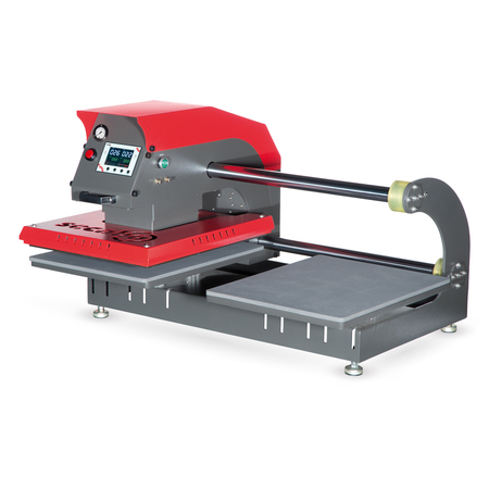 [100-109-107-11] Pneumatische hittepers met dubbele plaat Secabo TPD7