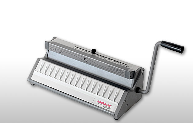 [22021117] RENZ WBS 360 Wire-o binding machine manual 3:1 & 2:1