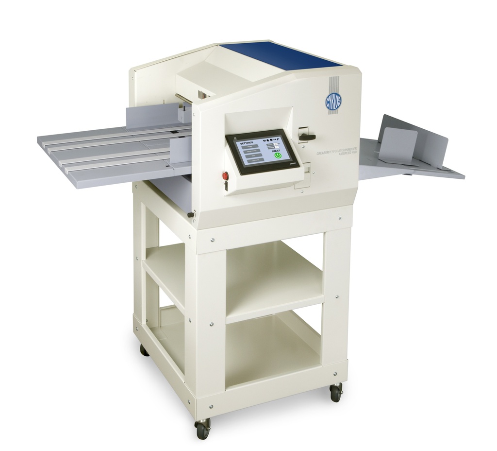 Raineuse + micro-perforeuse + perforeuse Automatique Cyklos GPM 450 AIRSPEED