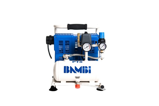[PT-5] Ultra Low Noise Oil free compressor BAMBI PT5